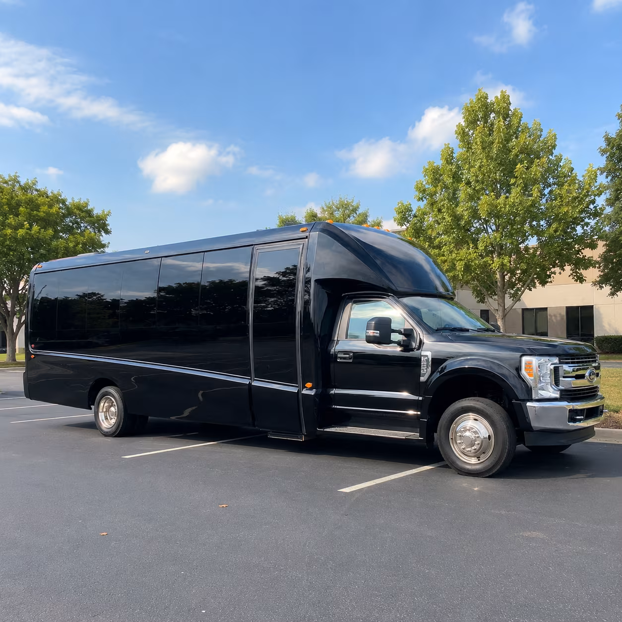 charter bus rentals for large frisco prom groups and school organized trips