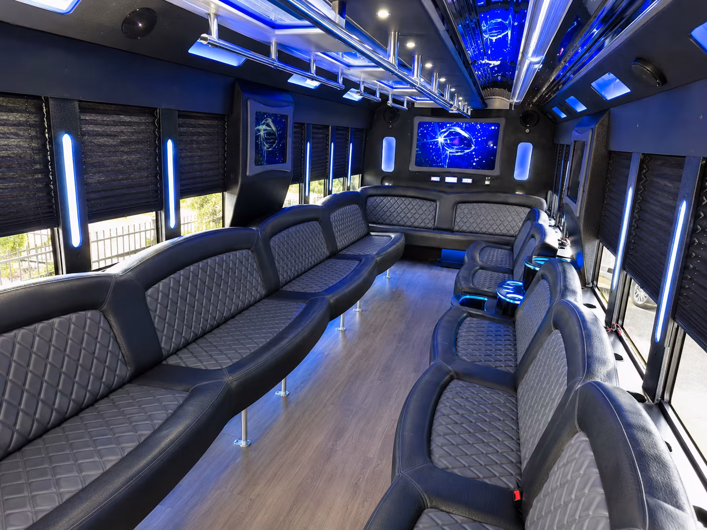 corporate party bus rental