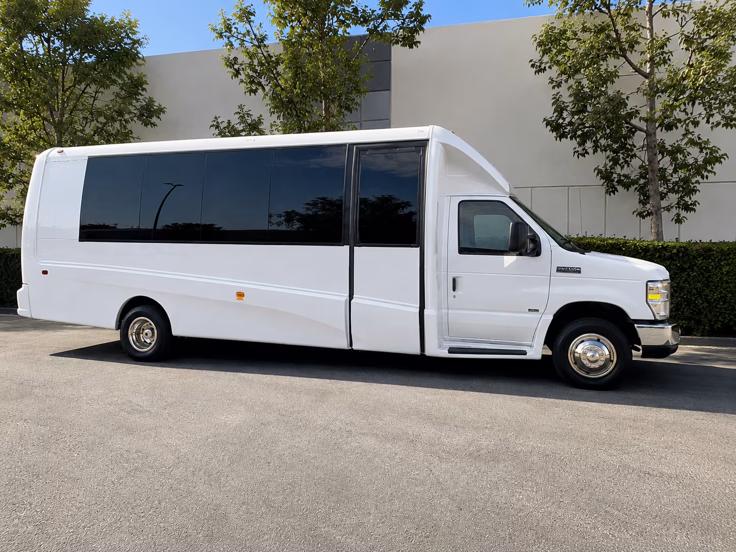 employee shuttle buses for frisco s corporate campuses and office parks