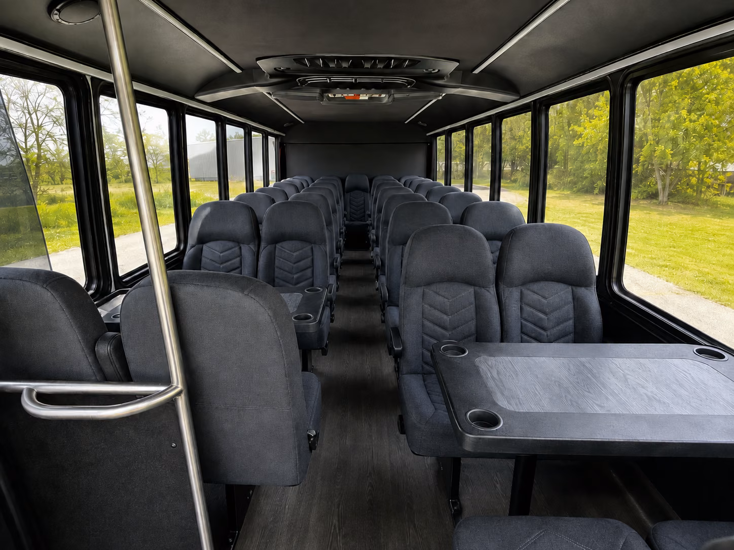 frisco 15 passenger minibus inside