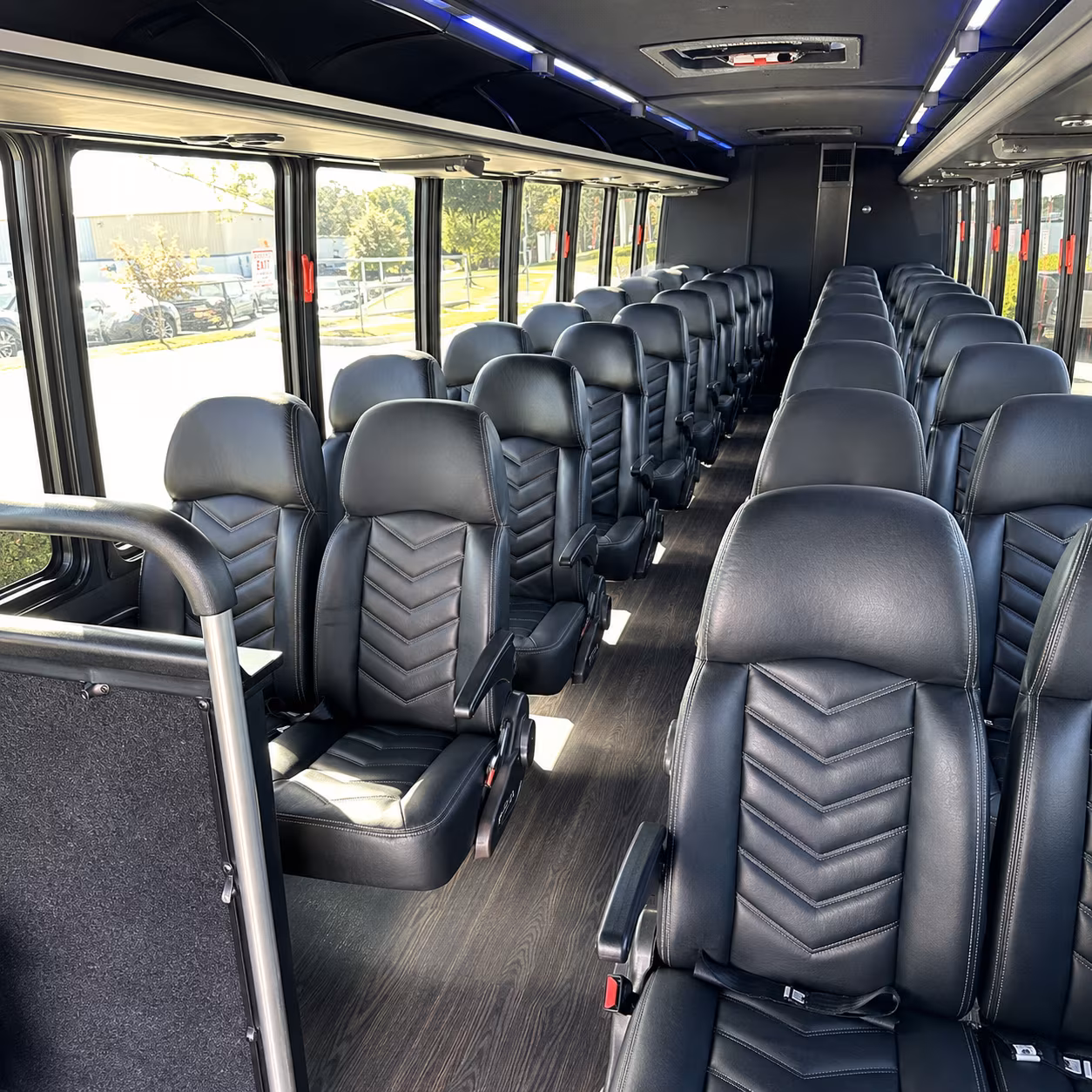 frisco 30 passenger minibus interior