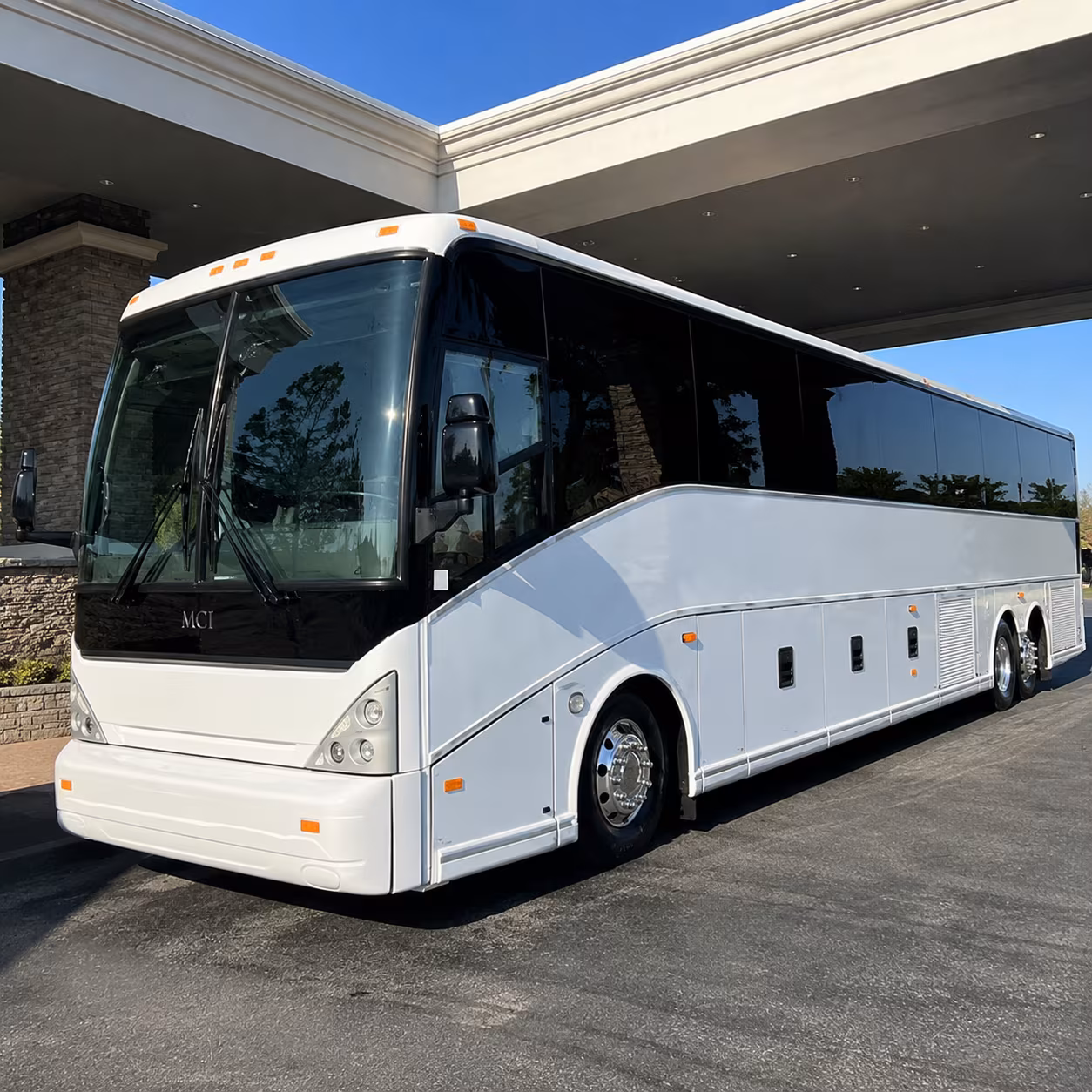 frisco 56 passenger charter bus