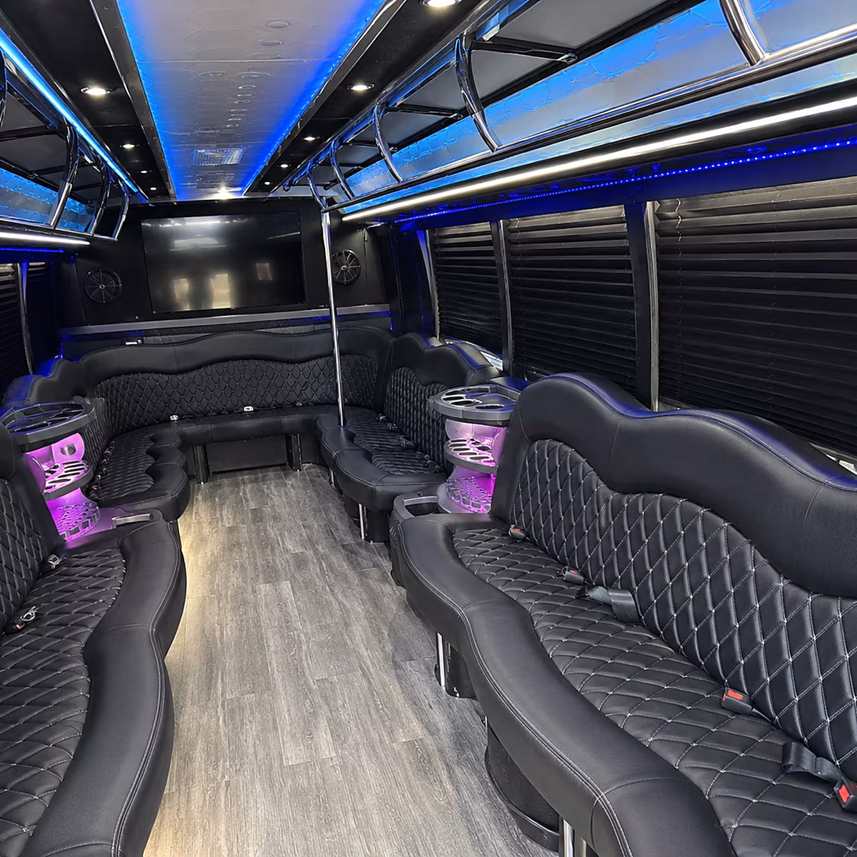frisco party bus interior