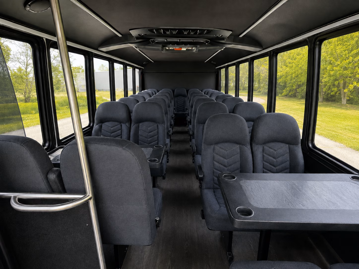shuttle buses for wedding guests between frisco hotels and your venue