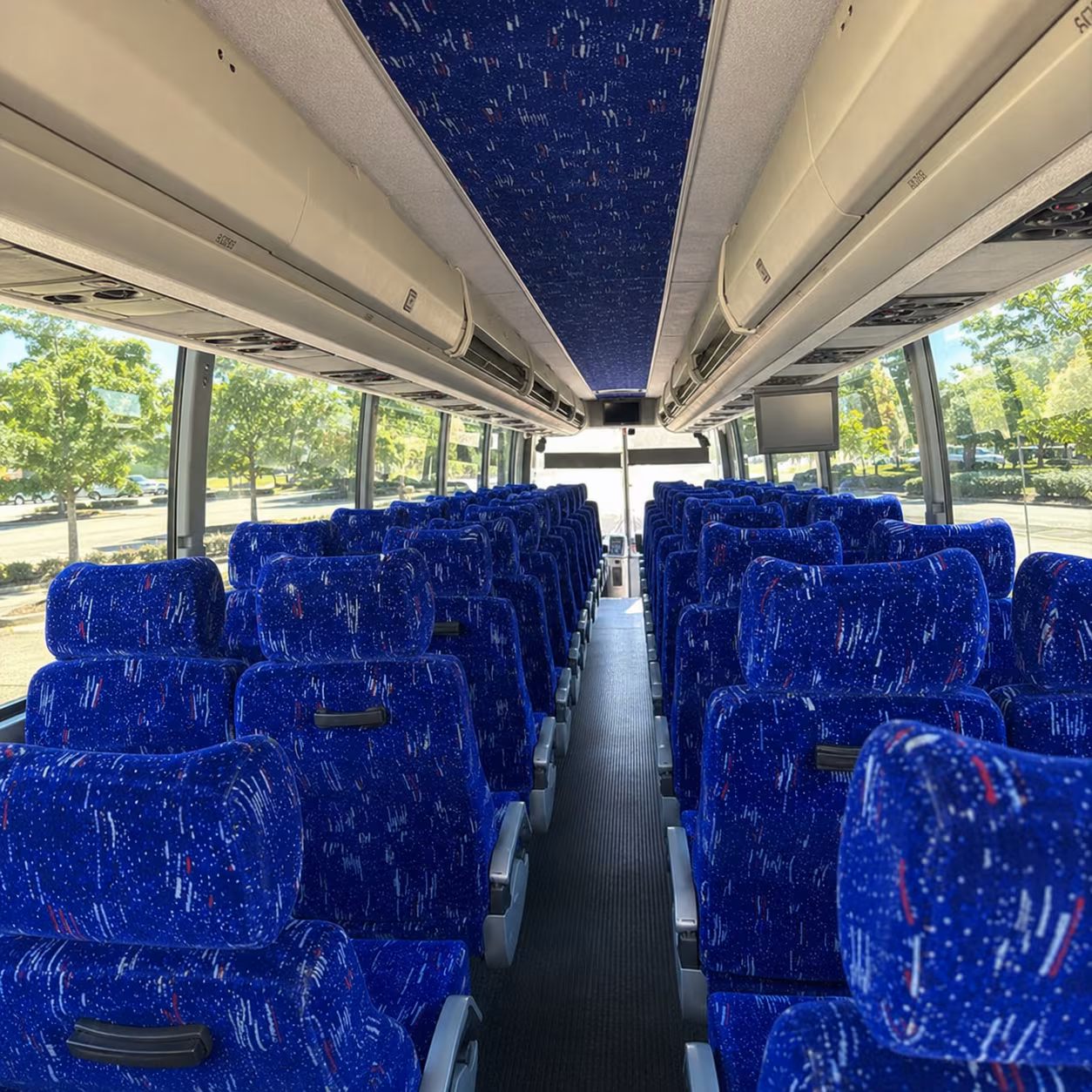 sports team and fan group long distance bus travel from frisco
