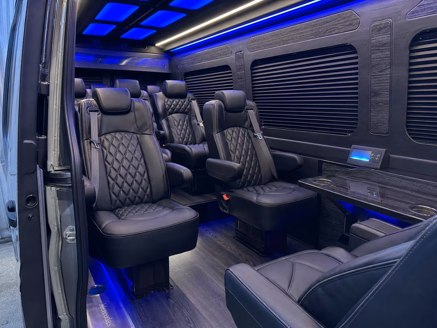 sprinter van transportation for groups and events across frisco