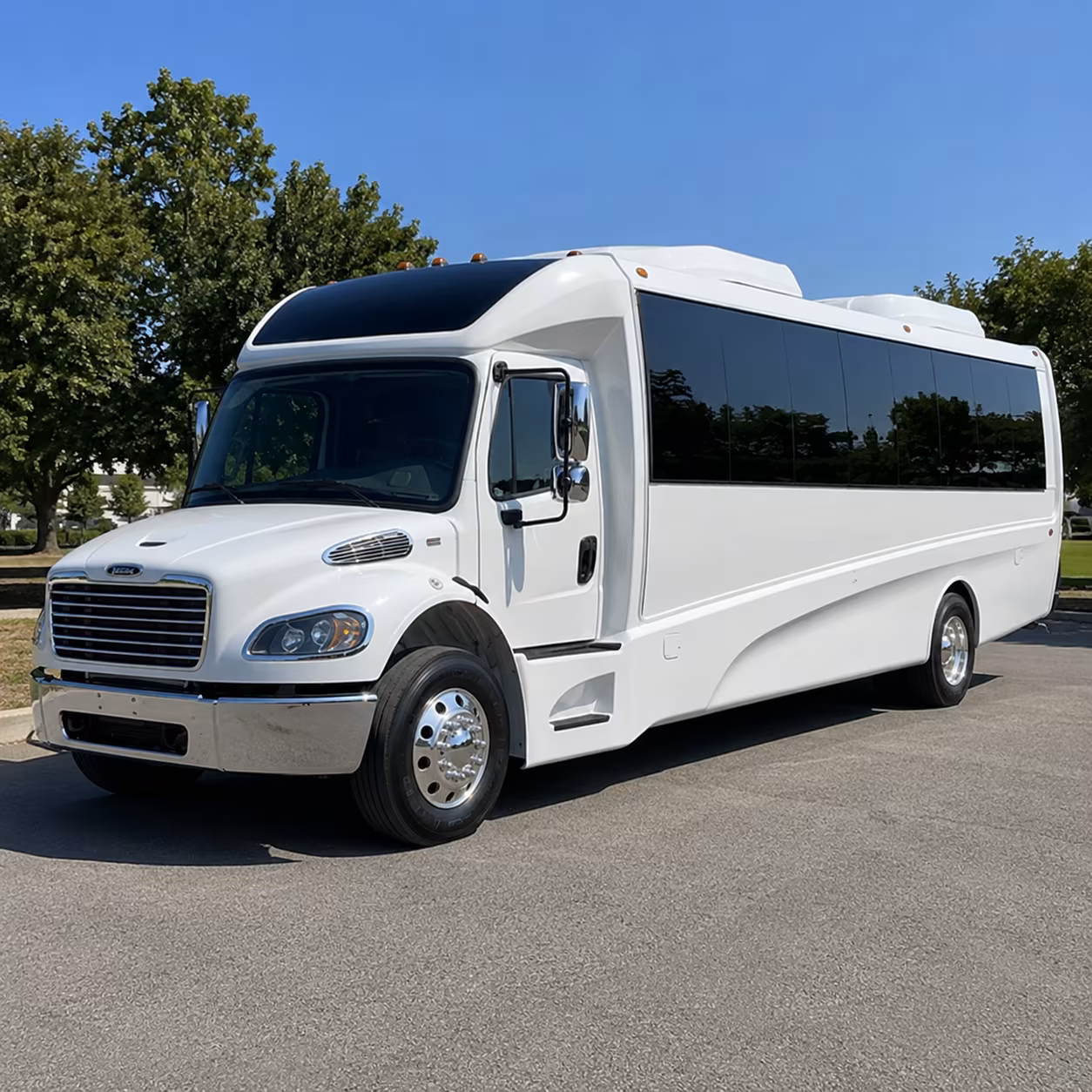 weekly worship shuttle buses for frisco congregations